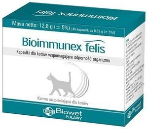 BIOWET Bioimmunex Felis 40 capsules