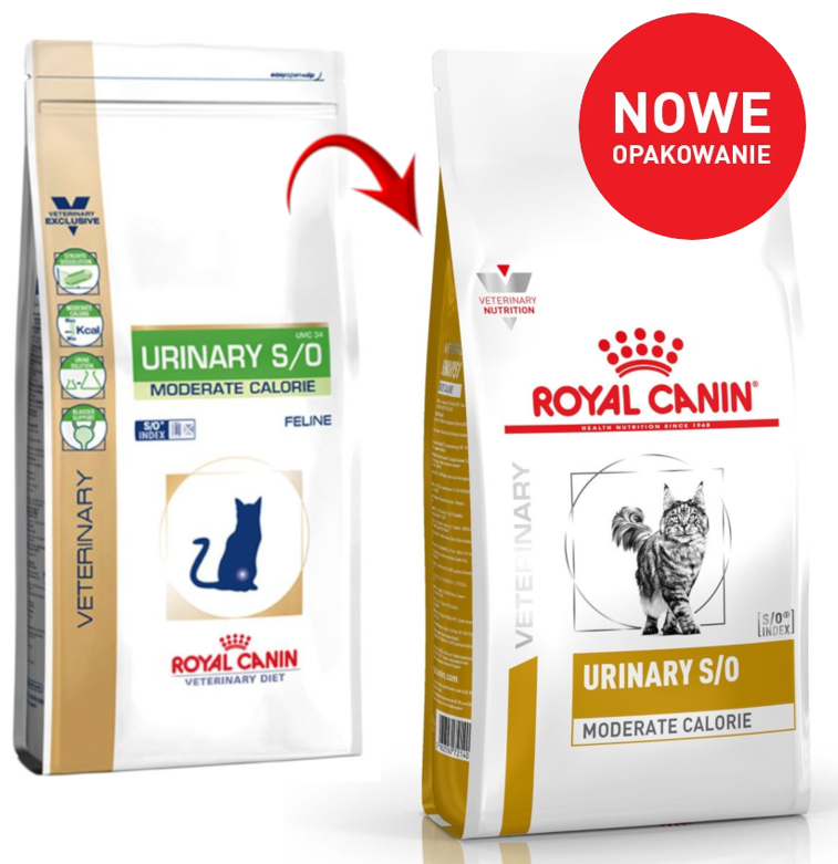 ROYAL CANIN Urinary S/O Moderate Calorie 9kg + surprise pour votre chat  GRATUITES !