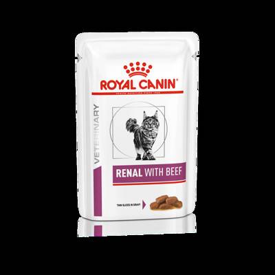  ROYAL CANIN Renal with Beef (Boeuf) 12x85g x2