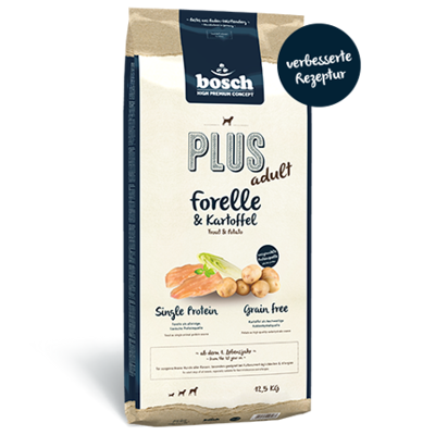 BOSCH Plus Adult Truite & Pommes de terre 12.5kg