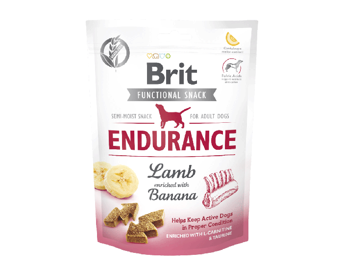 Brit Care Dog Functional Snack Endurance Lamb 150g x2