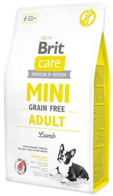 Brit Care Mini Grain Free Adult avec agneau 2kg