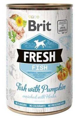 Brit Fresh Fish avec potiron 400g