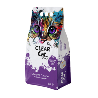 Clear Cat Blanco Lavender litière bentonite 10l