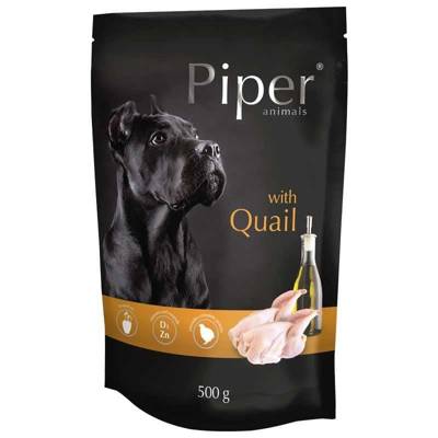 Dolina Noteci Piper pour chiens avec caille 500g