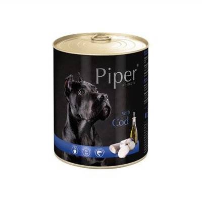 Dolina Noteci Piper pour chiens avec morue 800g x12