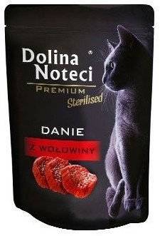 Dolina Noteci Premium pour chats stérilisés avec viande de bœuf 85g 