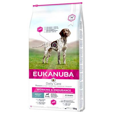 Eukanuba Daily Care Working & Endurance Adult 15kg+ Surprise gratuite pour votre chien
