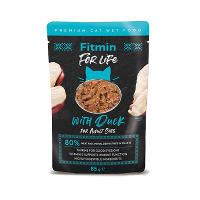 Fitmin Cat For Life Adult au canard 85g