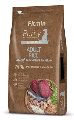 Fitmin Purity Adult Riz Poisson&Gibier 2kg