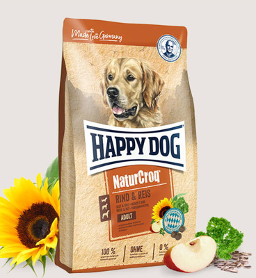 HAPPY DOG NaturCroq Bœuf & Riz 15kg