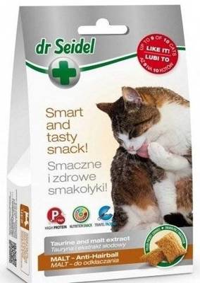 Laboratoire DermaPharm Dr Seidel Friandises pour chats Malt De-petting 50g