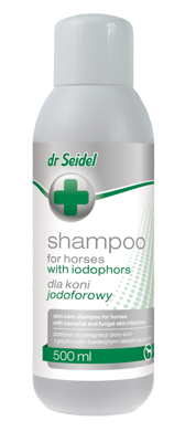 Laboratoire DermaPharm Dr Seidel Shampooing Iodophor pour chevaux 0.5l