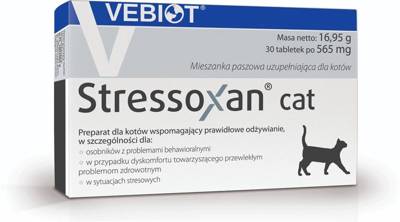 Nutrifarm Sp. z O.o. Vebiot Stressoxan Cat 30 Comprimés