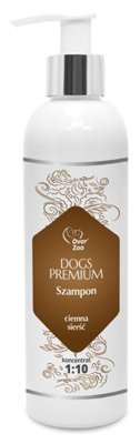 OVER ZOO Dogs Premium Shampooing pour chiens à poils foncés 250ml