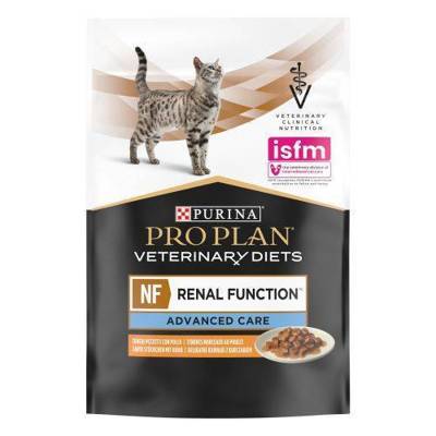 PRO PLAN Veterinary Diets NF AC Renal Function Cat aliments humides avec poulet 85g