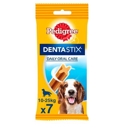 Pedigree DentaStix Traitements dentaires pour chiens de 4 mois et plus 10-25kg 180g