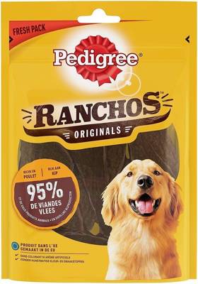Pedigree Ranchos Originals Friandises pour chiens adultes au poulet 70g