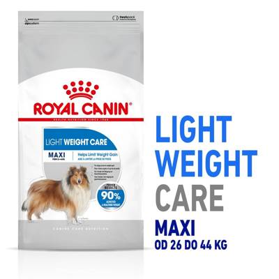 ROYAL CANIN CCN Maxi Light Weight Care 12kg croquettes pour chiens adultes, grandes races sujettes au surpoids + surprise pour chien gratuite