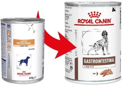 ROYAL CANIN Gastrointestinal Low Fat 410g x 5