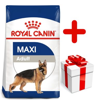 ROYAL CANIN Maxi Adult 15kg + Surprise pour votre chien GRATUITES !