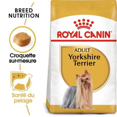 ROYAL CANIN Yorkshire Terrier Adult 7,5kg + Surprise pour votre chien GRATUITES !