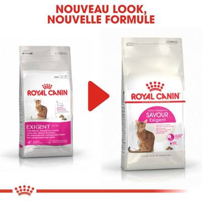 Royal Canin Exigent Savour 35/30 Sensation 400g + GIMBORN Gim Cat Paste Anti-Hairball Duo malt avec poulet 50g