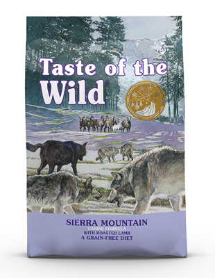 TASTE OF THE WILD Sierra Mountain à l'Agneau Sans Céréales pour chien 5,6kg
