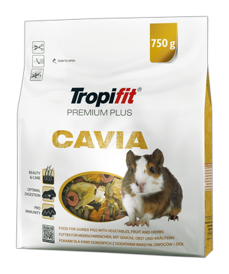 TROPIFIT Premium Plus CAVIA 750g - pour chats de compagnie