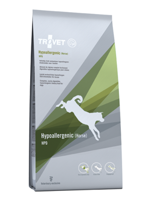 TROVET HPD Hypoallergenic - Horse  (pour chien) 10kg+ Surprise pour chien