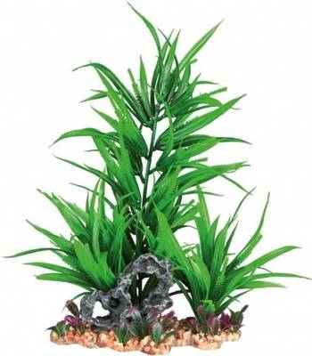 Trixie Plantes artificielles dans du gravier 28cm