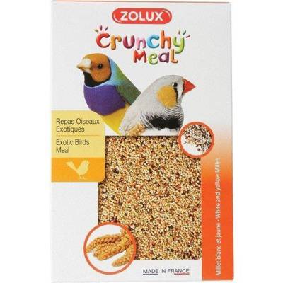 ZOLUX Crunchy Meal nourriture pour oiseaux exotiques 800g